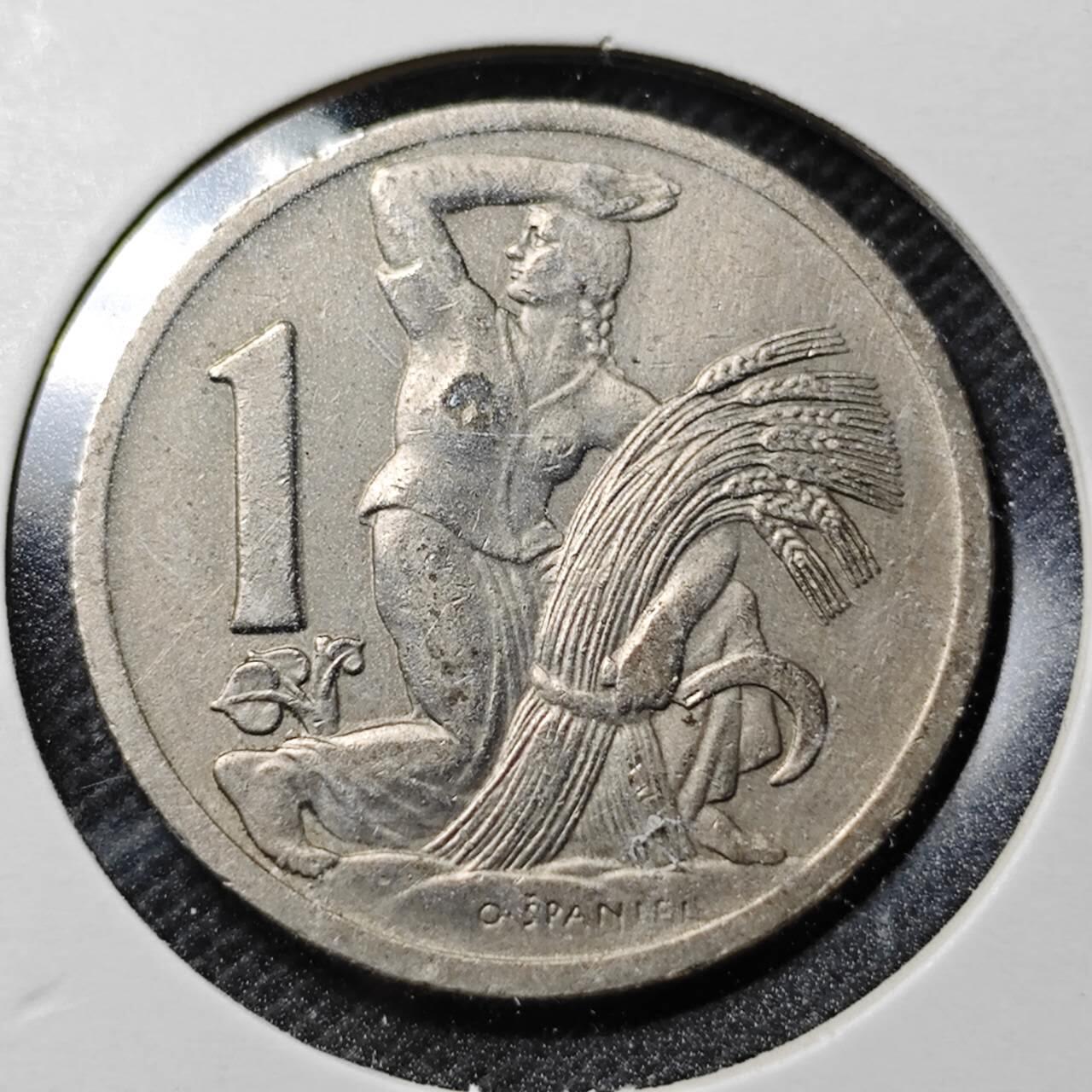 KK钱币收藏小铺  第359场  2月预留时间 周末发货  1937捷克1克朗