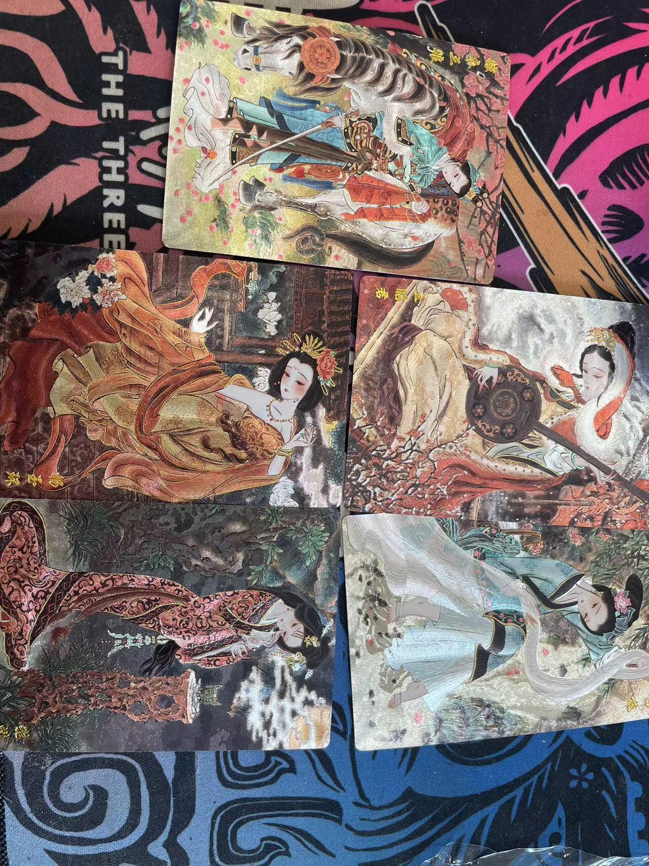 寸草不生拍卖会 第十二期 心染 四大美人+特卡 扈三娘 粗闪
