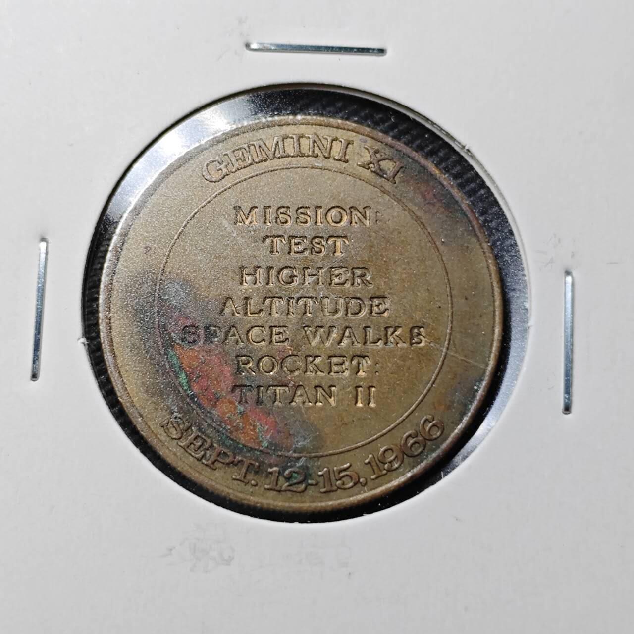 KK钱币收藏小铺  第359场  2月预留时间 周末发货  美国建国纪念铜章