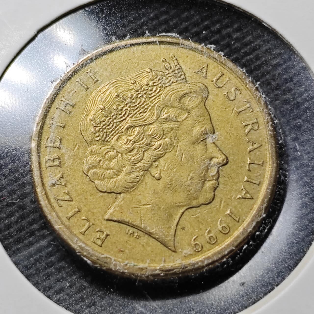 KK钱币收藏小铺  第359场  2月预留时间 周末发货  澳大利亚2元