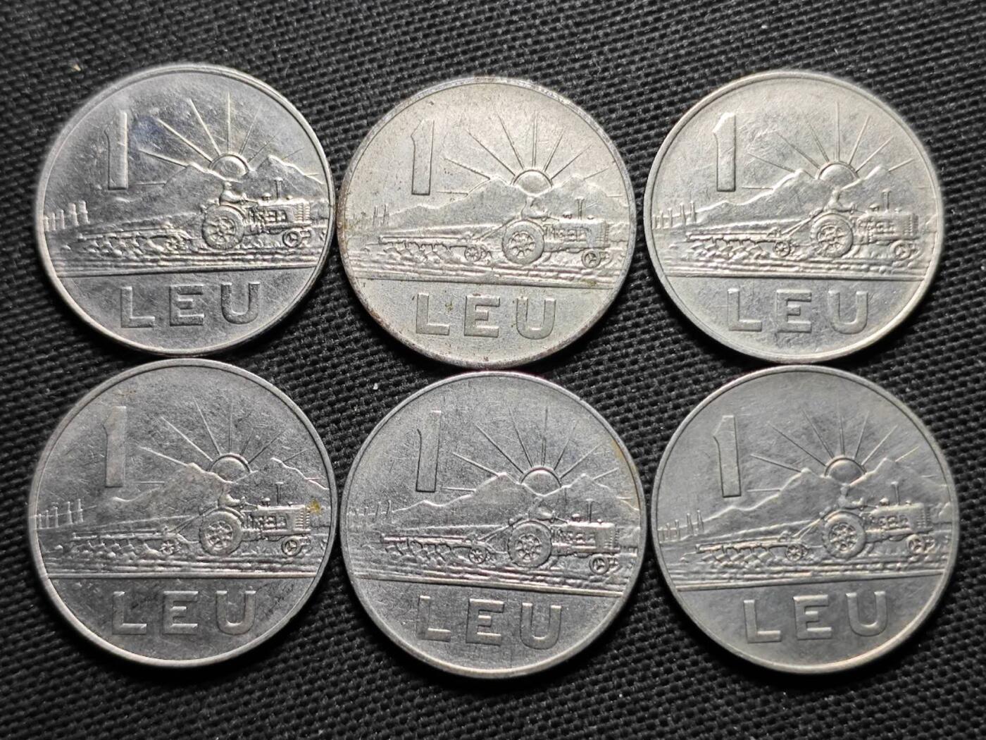 KK钱币收藏小铺  第359场  2月预留时间 周末发货  罗马尼亚一组17枚