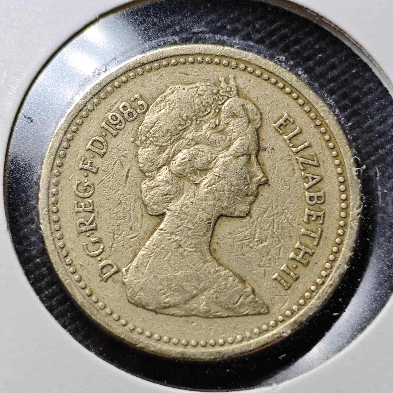 KK钱币收藏小铺  第359场  2月预留时间 周末发货  英国1镑