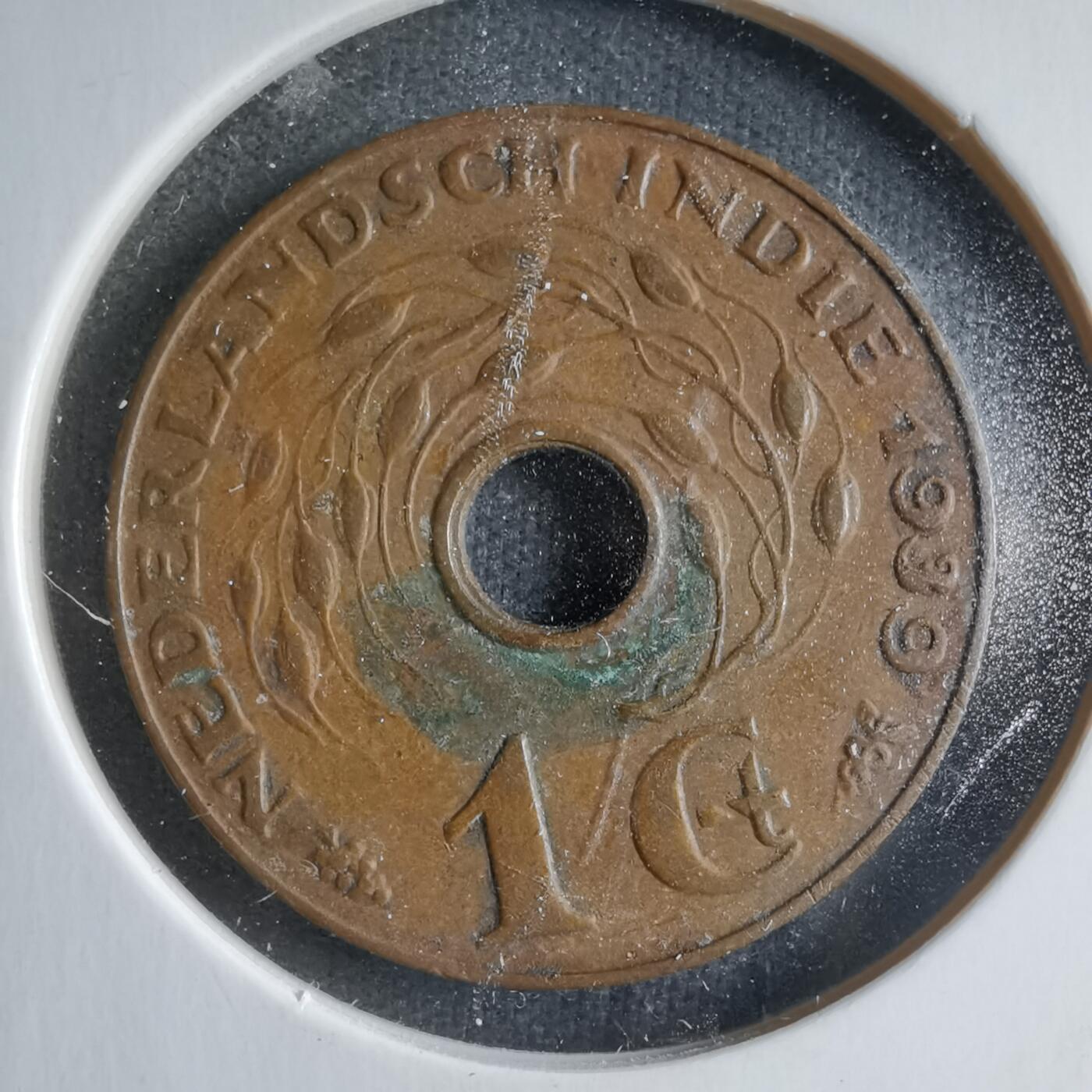 沼泽如烟--第887场 荷属东印度1939年一分