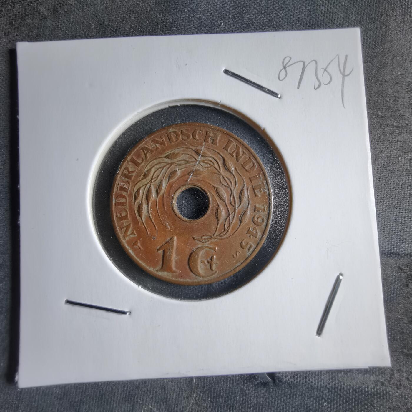 沼泽如烟--第887场 荷属东印度1945年一分