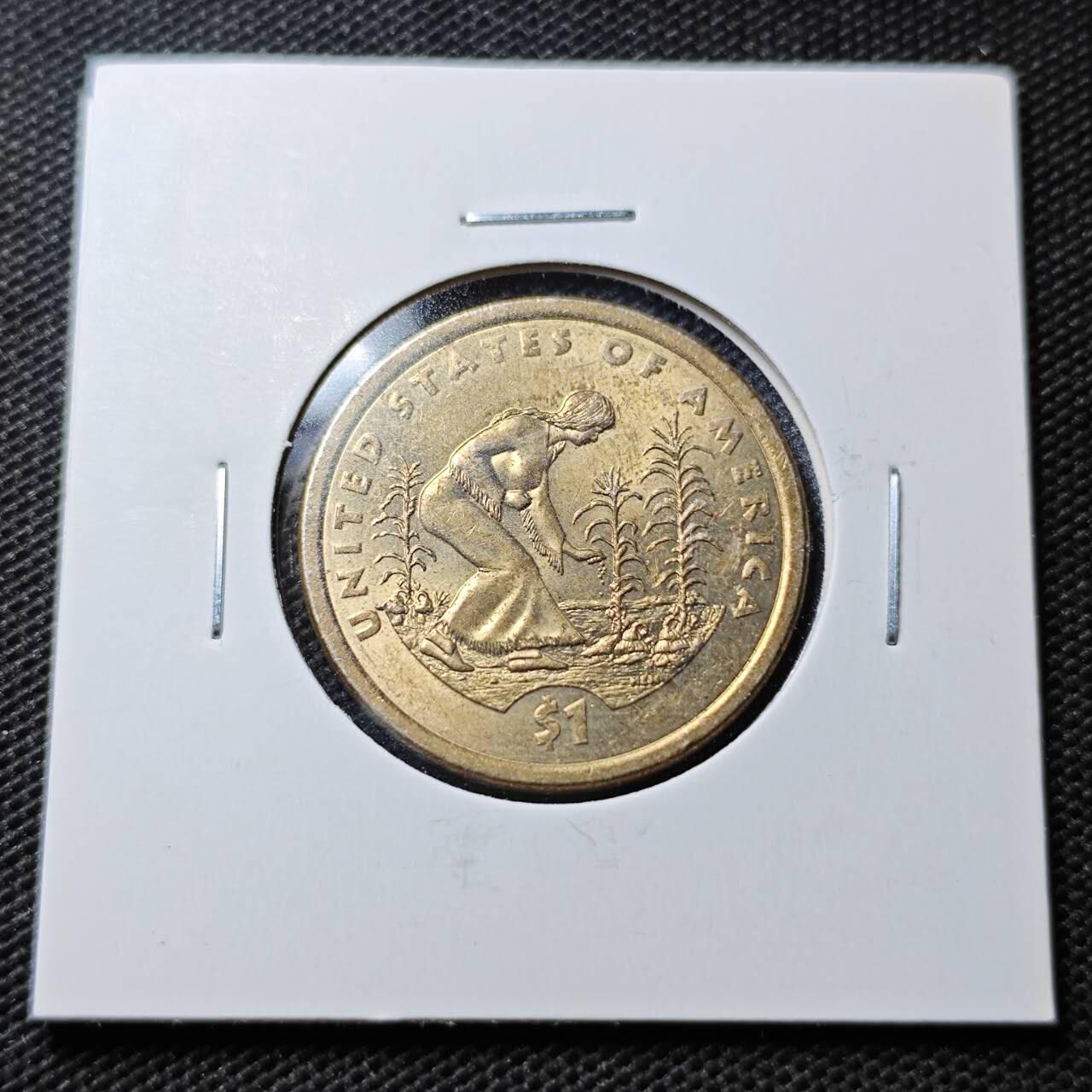 KK钱币收藏小铺  第359场  2月预留时间 周末发货  美国1元纪念币