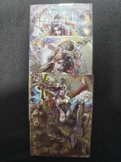 天玑星卡拍第132期《10.27周一截拍》持续收拍收评中 满赠卡需备注 - 卡玩帕克 魂姬三国 沮授 蔡琰 袁绍 粗闪 三张