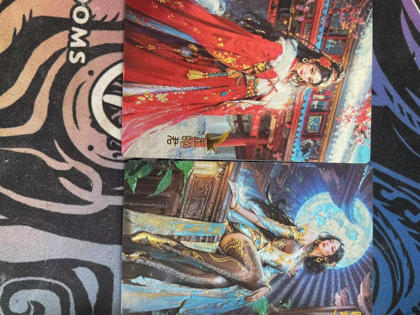 寸草不生拍卖会 第十二期 奇点卡牌 貂蝉 王昭君