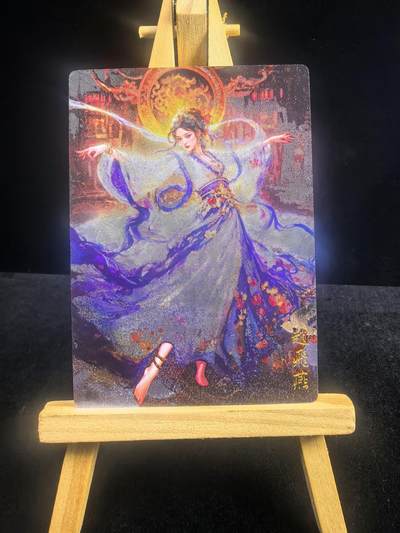 大佬奇点专场  无佣金 不寄存 不收拍 卡牌设有底价 拒绝小号抬价 大家放心拍 所有拍品全部有卡膜 自制卡牌 不包厂瑕 放大镜 品控 勿拍 流拍商品会循环 感谢大家支持 留个关注 不定时上新 谢谢 - 奇点卡牌 宗 赵飞燕