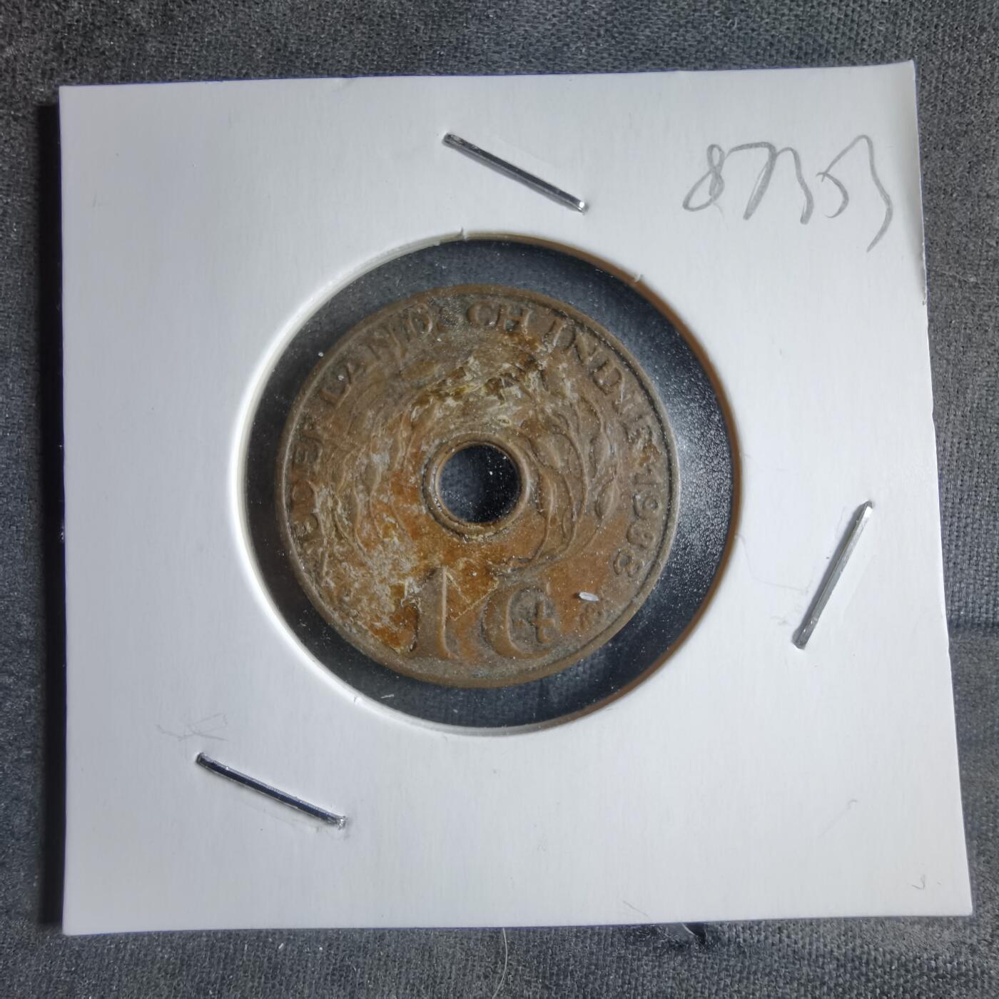 沼泽如烟--第887场 荷属东印度1938年一分