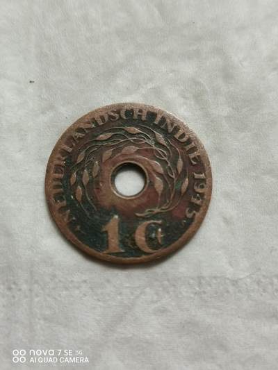 硬币 - 45年荷属东印度1分