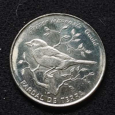 【全场包邮】纯粹捡漏拍472场（免费代拍第9场） - 佛得角群岛1994年50埃斯库多-鸟版佛得角麻雀