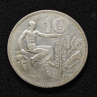 【全场包邮】纯粹捡漏拍472场（免费代拍第9场） - 捷克斯洛伐克1931年10克朗（30毫米10克）银币