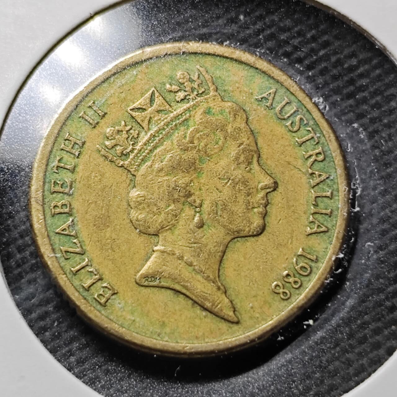 KK钱币收藏小铺  第359场  2月预留时间 周末发货  澳大利亚2元