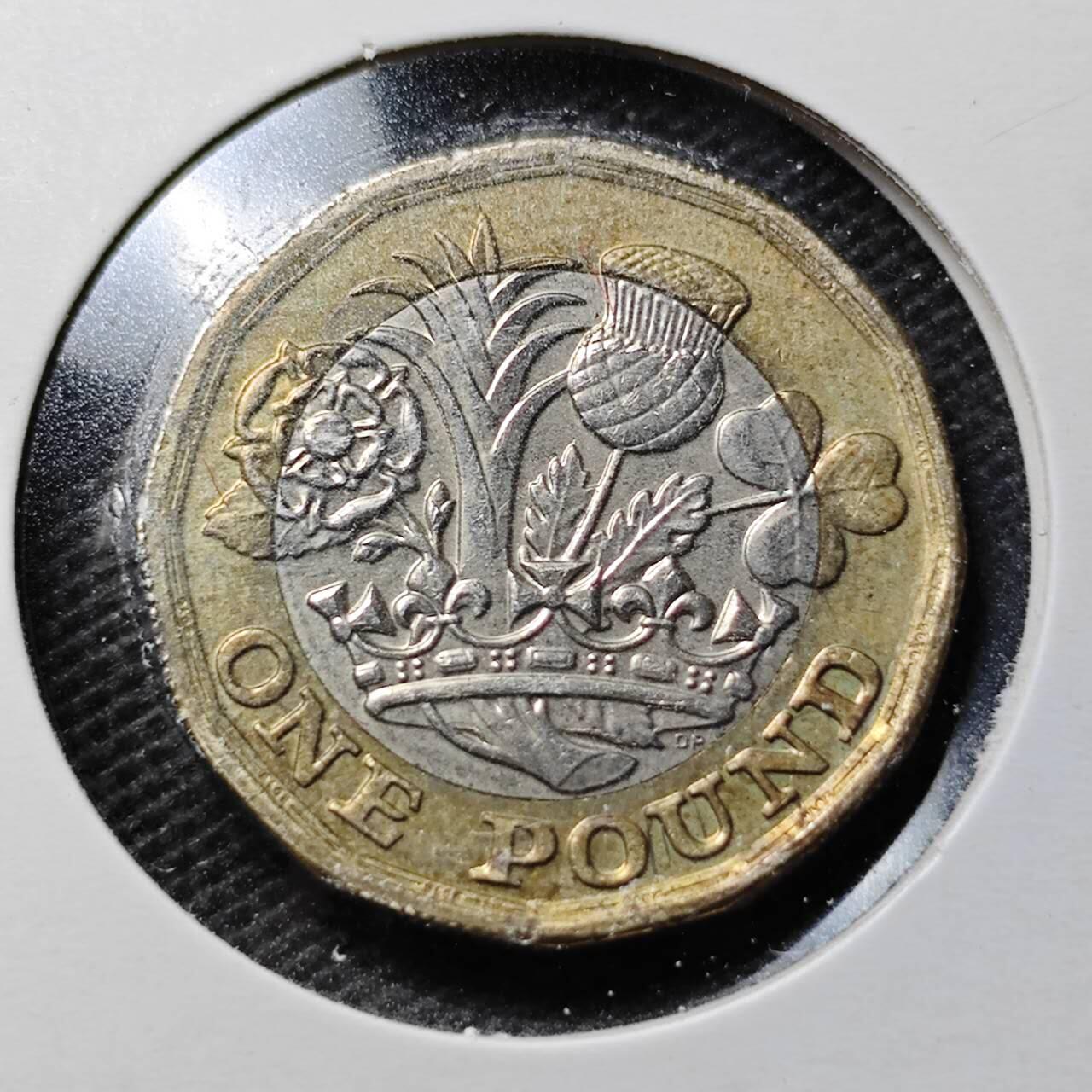 KK钱币收藏小铺  第359场  2月预留时间 周末发货  英国1镑