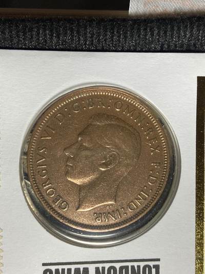 2025年第一百一十七场(总第一百四十三场）外国好品散币(免佣金) 邮币封–英国🇬🇧1896年、1948年1便士(2012年英国伦敦第三次举办奥运会纪念封，内附1896年1便士代表雅典举办第一届现代奥运会，1948年1便士代表英国伦敦第二次举办奥运会)