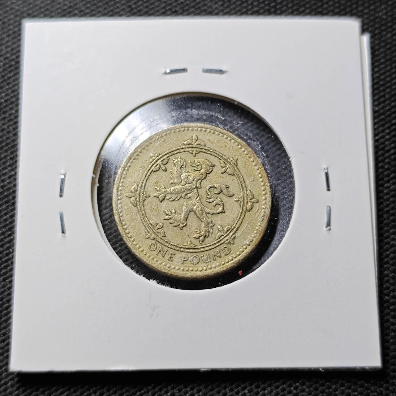 KK钱币收藏小铺  第359场  2月预留时间 周末发货  英国1镑 狮子