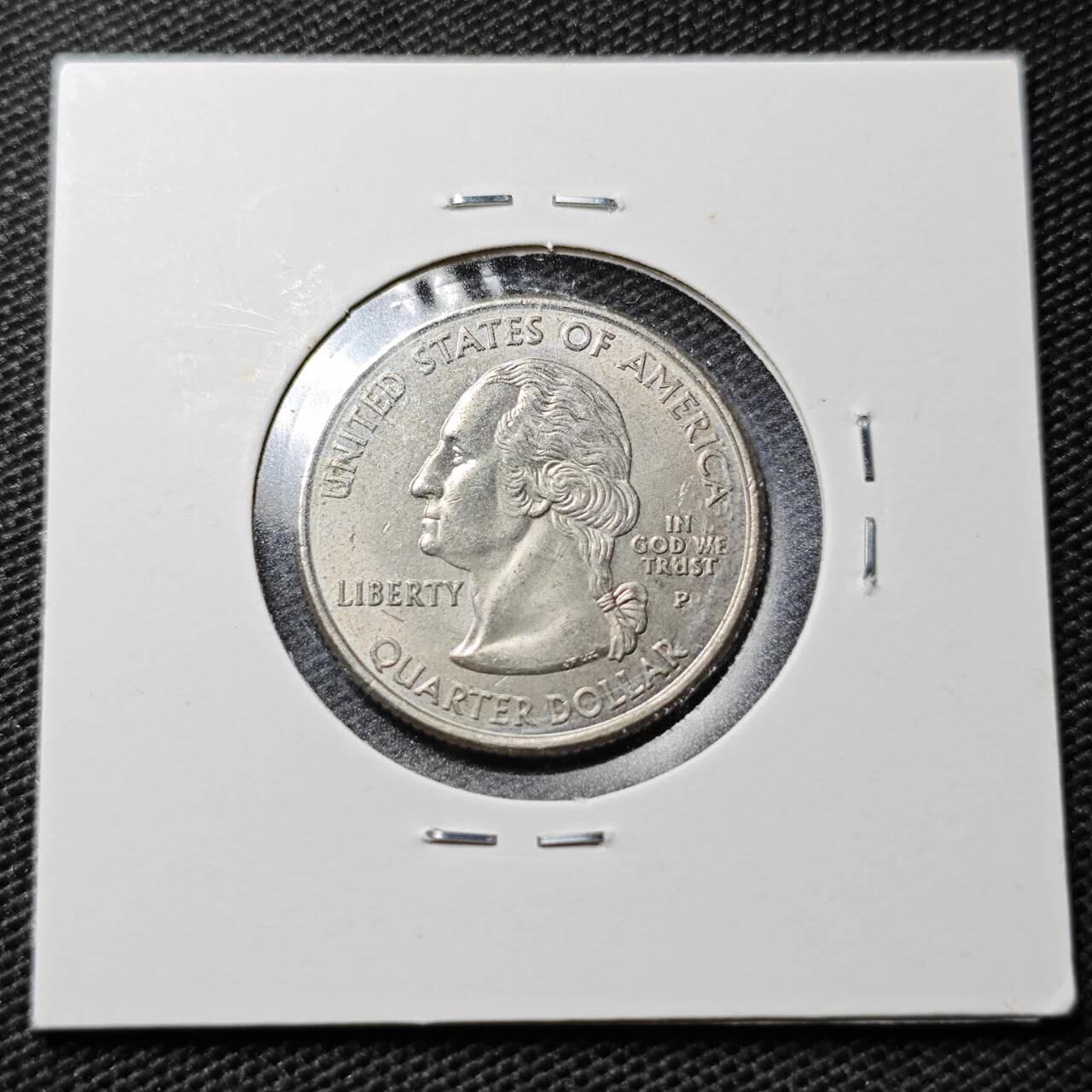 KK钱币收藏小铺  第359场  2月预留时间 周末发货  美国25分纪念币