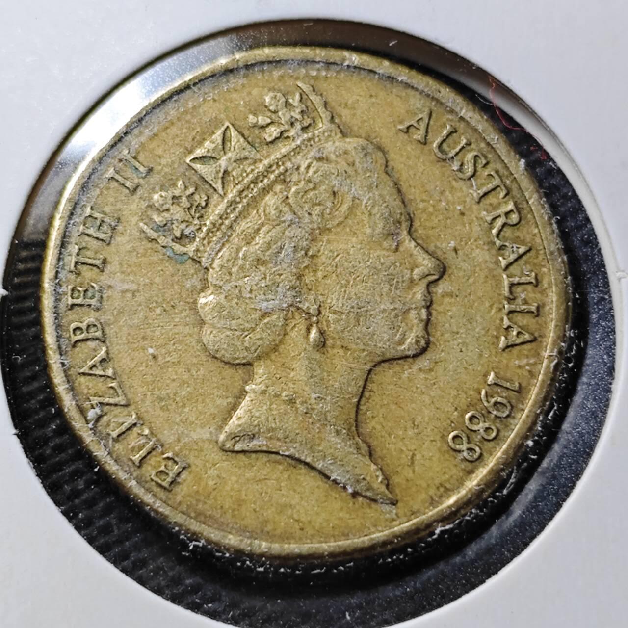 KK钱币收藏小铺  第359场  2月预留时间 周末发货  澳大利亚1元纪念币