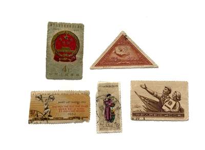 熹将军2025年秋冬小拍13 总54期 - 50年代中国越南老邮票 苏联人旧藏