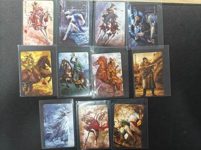 天玑星卡拍第132期《10.27周一截拍》持续收拍收评中 满赠卡需备注 - 焱卡文化 燎原水浒 小卡 普卡 11张