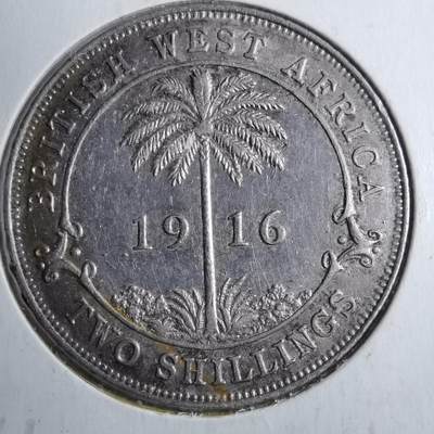 沼泽如烟--第887场 - 英属西非1916年2先令银币