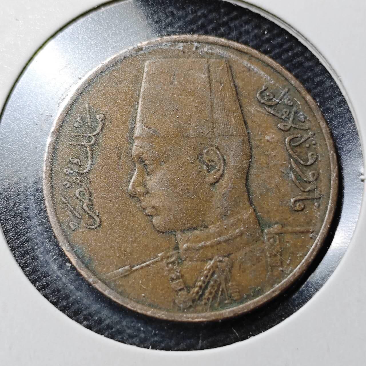 KK钱币收藏小铺  第359场  2月预留时间 周末发货  埃及1米利姆铜币