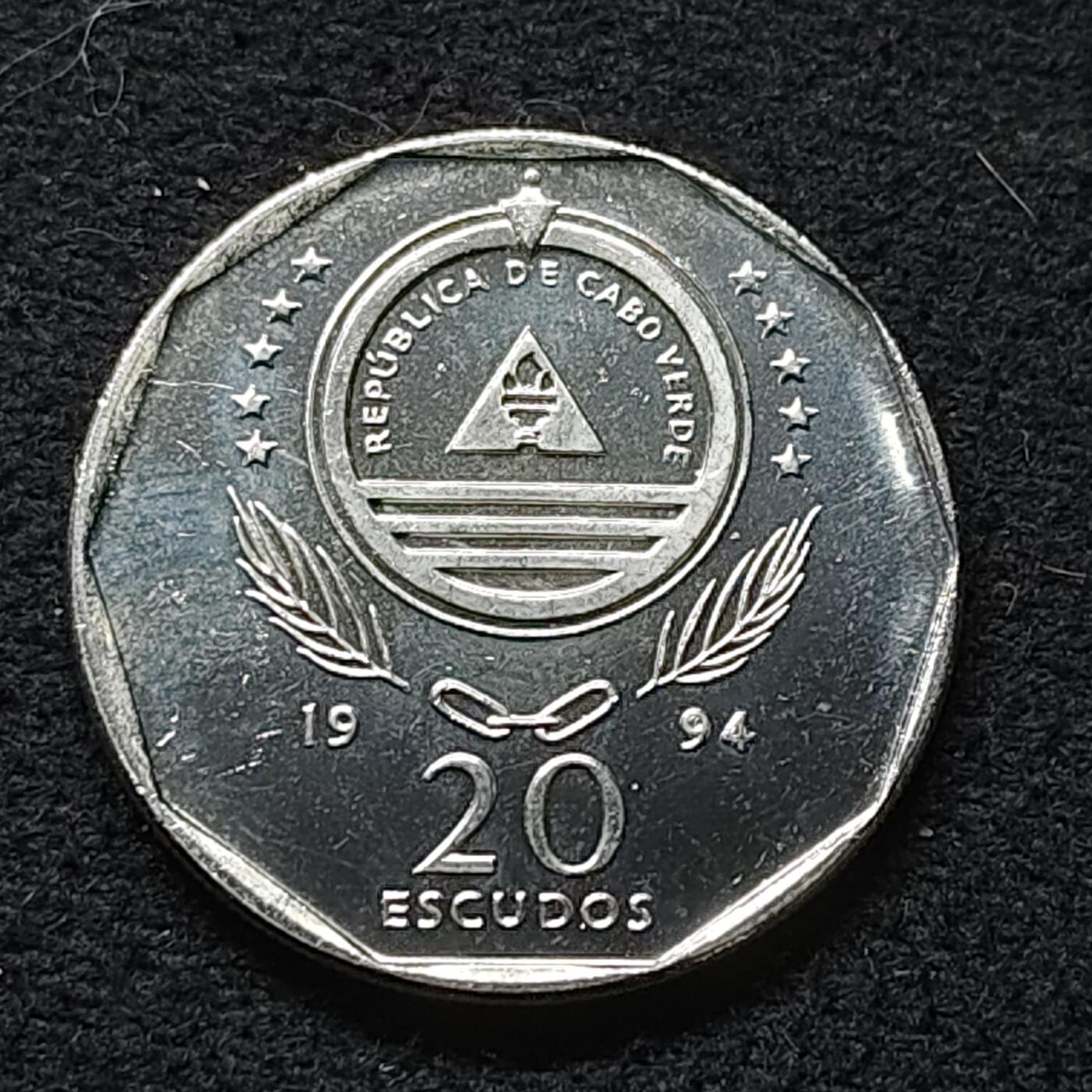 【全场包邮】纯粹捡漏拍472场（免费代拍第9场） 佛得角群岛1994年20埃斯库多-花版三棱草