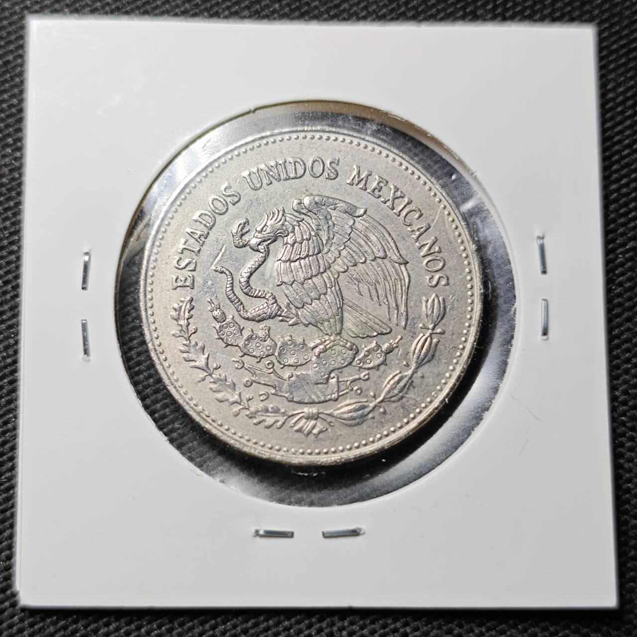 KK钱币收藏小铺  第359场  2月预留时间 周末发货  1985墨西哥200比索纪念币