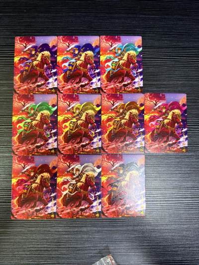 粤A卡牌第16期（11月6日22:00截拍） - 【套卡】十色三娘 精雕工艺 千策绘水浒