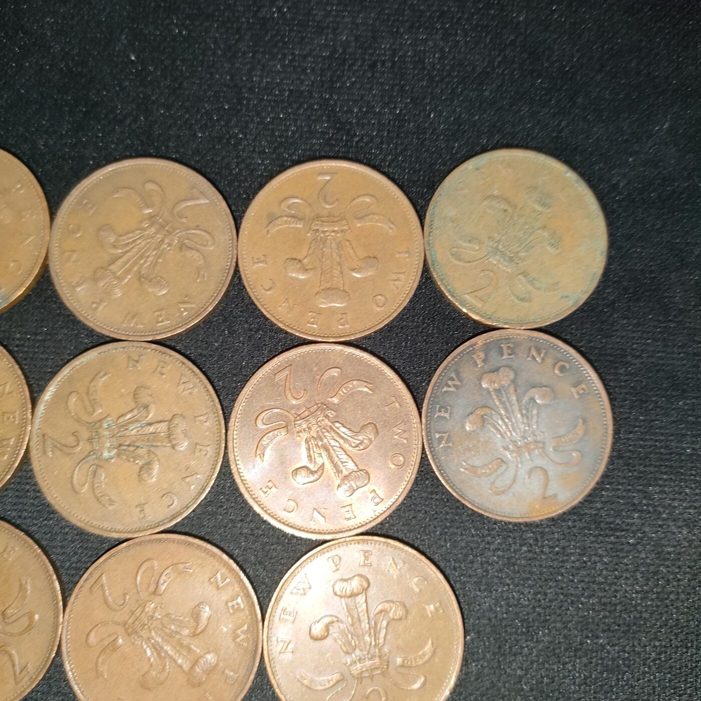 猩哥外币小铺➨【第199场】 英国2便士11个