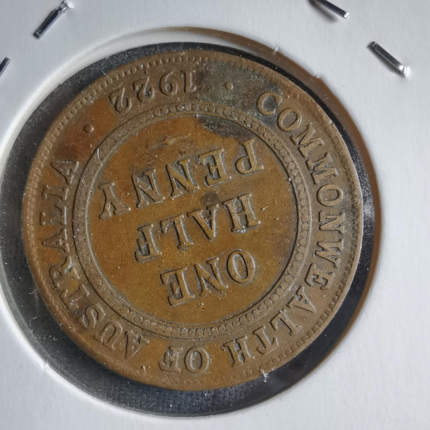 沼泽如烟--第887场 澳大利亚1922年半便士