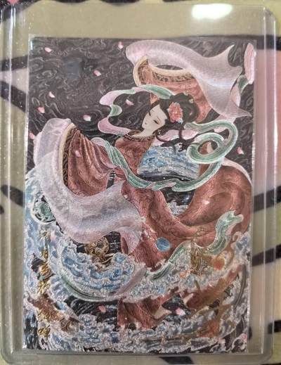 丫丫卡拍第13期（10月26日21：30截止） - 【亲签】齐卡文化画中仙《心染》貂蝉 粗闪