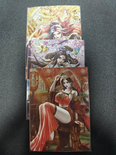 天玑星卡拍第132期《10.27周一截拍》持续收拍收评中 满赠卡需备注 - 卡玩帕克 魂姬三国 朱然 陈群 糜夫人 粗闪 三张