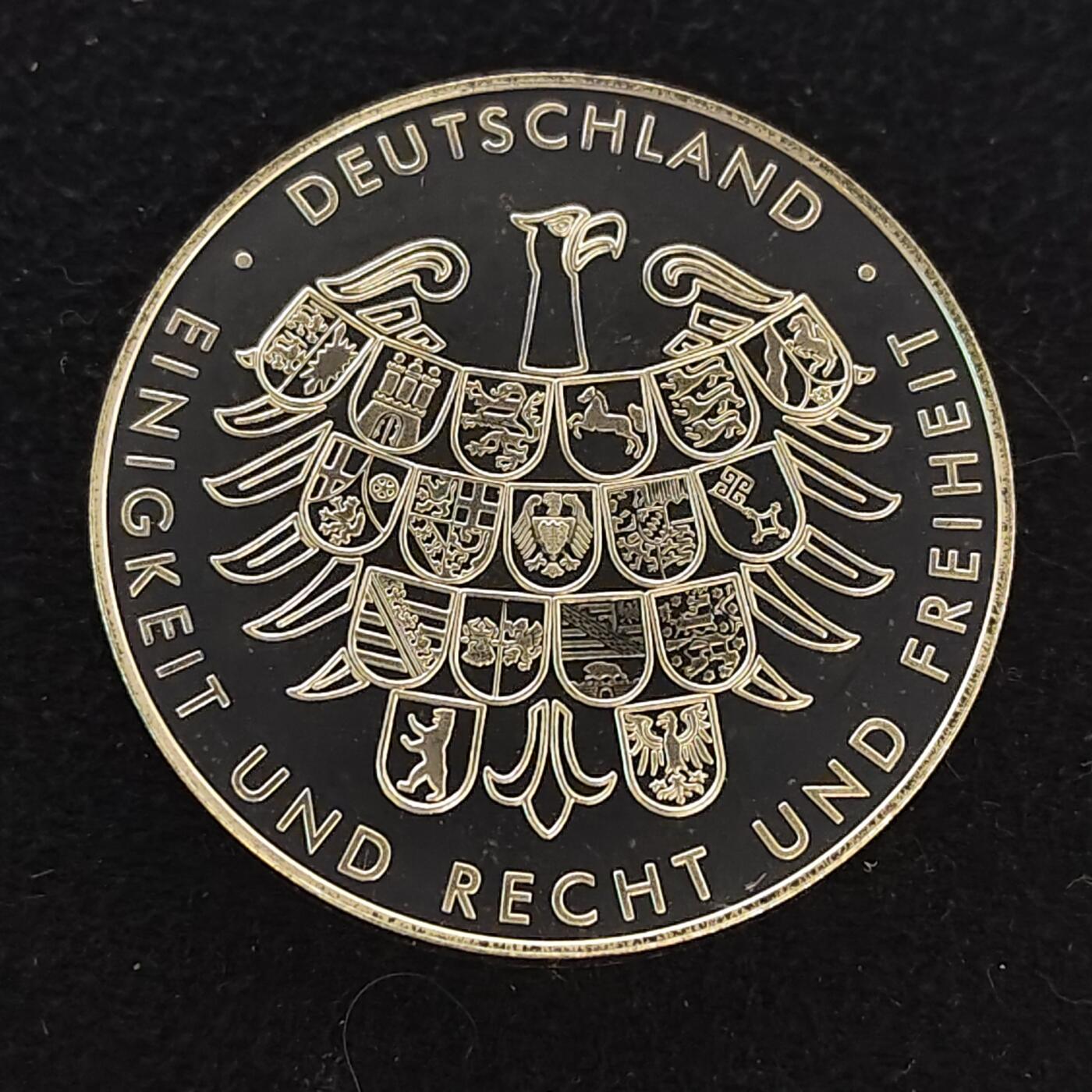 【全场包邮】纯粹捡漏拍472场（免费代拍第9场） 【纪念章】德国2008年北京奥运会精制克朗型镀银纪念币