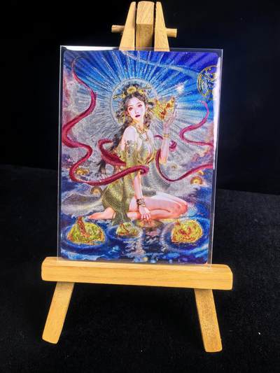 大佬奇点专场  无佣金 不寄存 不收拍 卡牌设有底价 拒绝小号抬价 大家放心拍 所有拍品全部有卡膜 自制卡牌 不包厂瑕 放大镜 品控 勿拍 流拍商品会循环 感谢大家支持 留个关注 不定时上新 谢谢 - 奇点卡牌 宗 玄灵谱 粗闪羲和