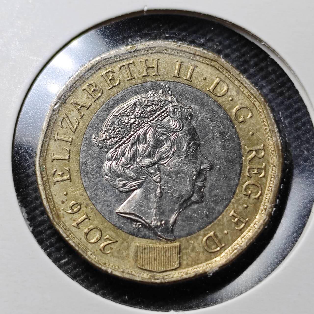 KK钱币收藏小铺  第359场  2月预留时间 周末发货  英国1镑