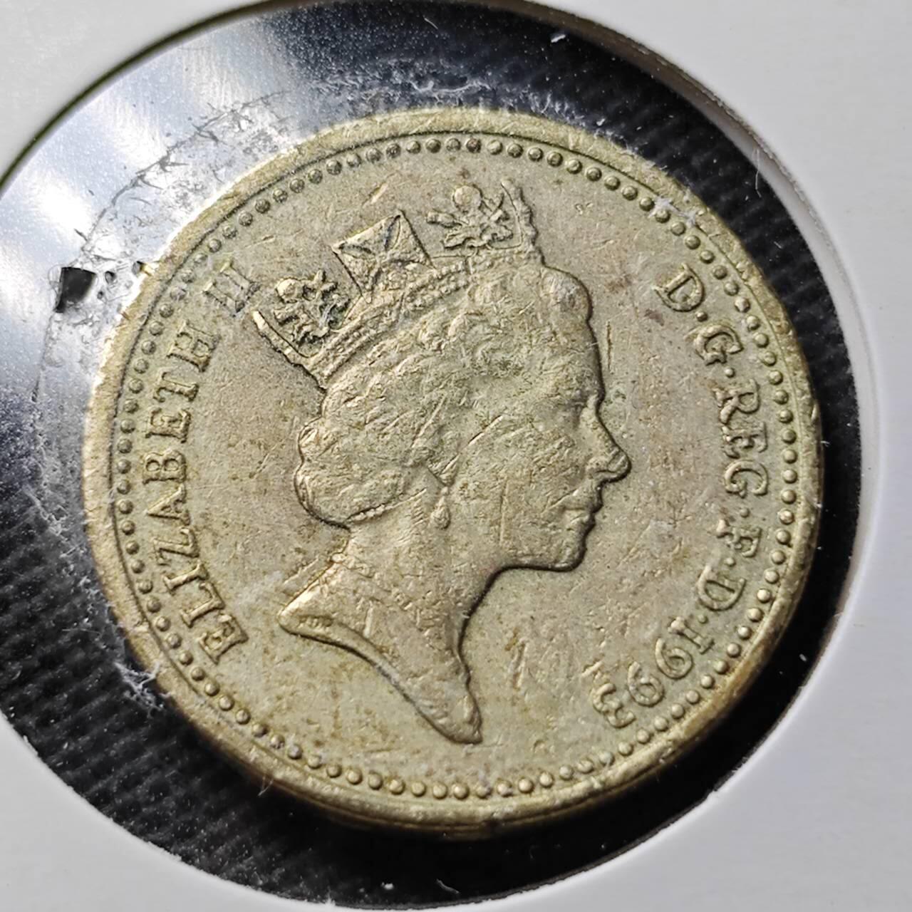 KK钱币收藏小铺  第359场  2月预留时间 周末发货  英国1镑