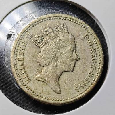 KK钱币收藏小铺  第359场  2月预留时间 周末发货 -  英国1镑