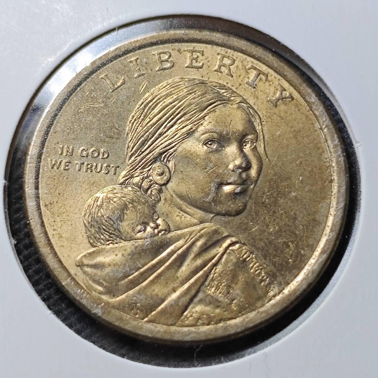 KK钱币收藏小铺  第359场  2月预留时间 周末发货  美国1元纪念币