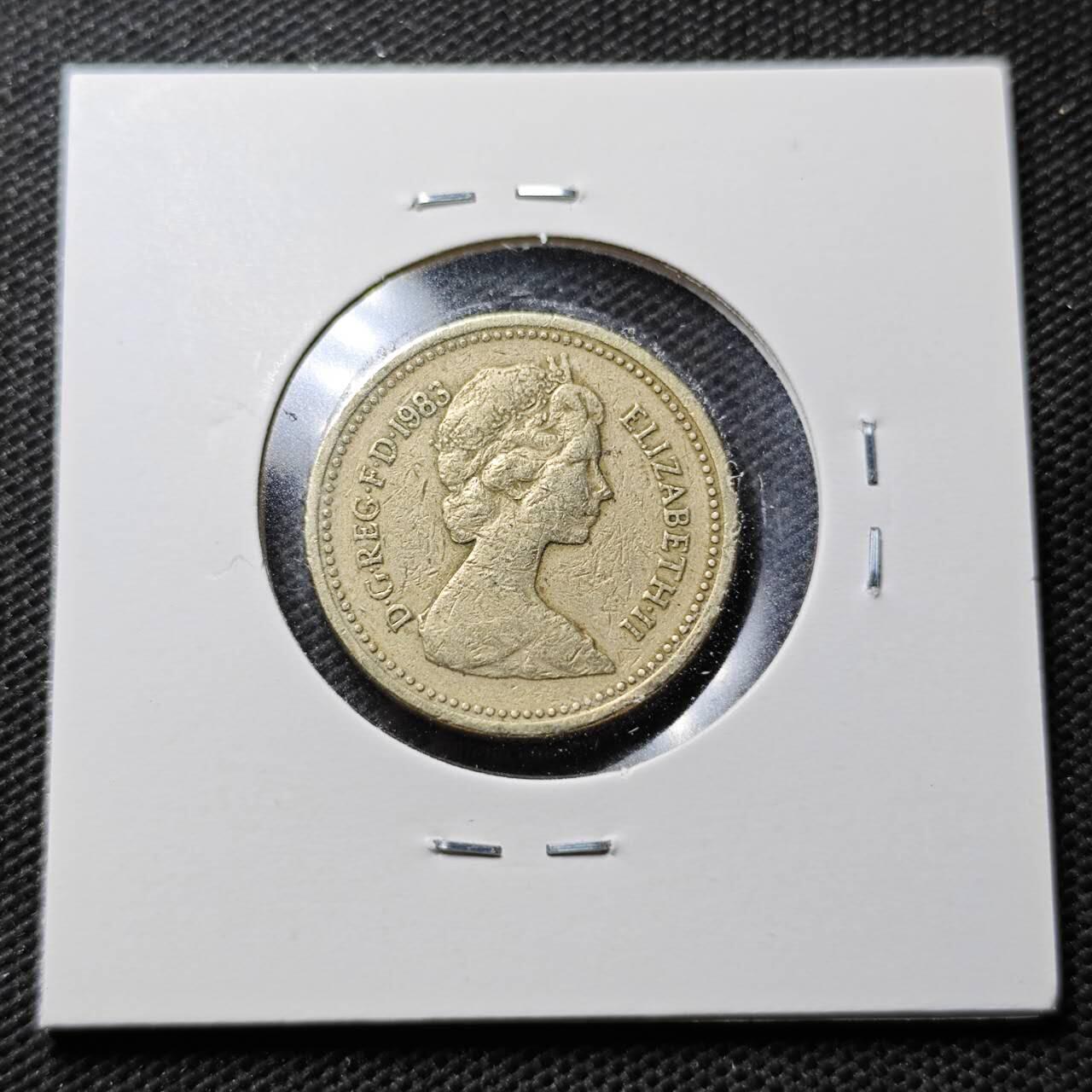 KK钱币收藏小铺  第359场  2月预留时间 周末发货  英国1镑