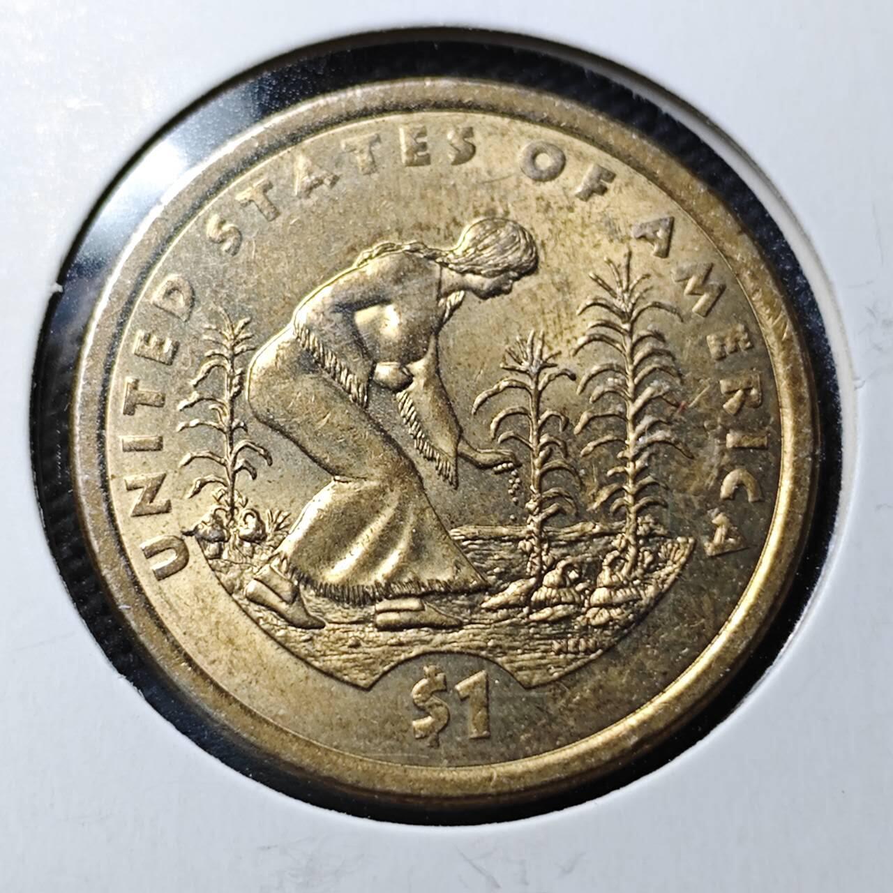 KK钱币收藏小铺  第359场  2月预留时间 周末发货  美国1元纪念币