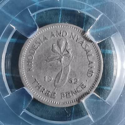沼泽如烟--第887场 - 罗得西亚1962年3便士