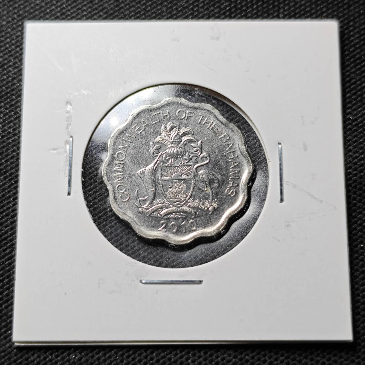 KK钱币收藏小铺  第359场  2月预留时间 周末发货  巴哈马10分