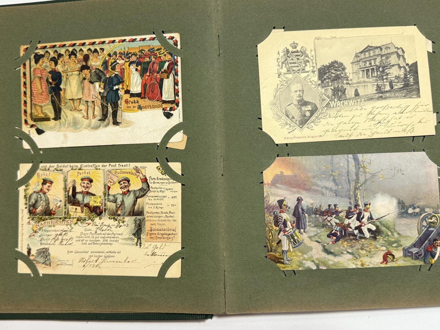 韵星假日精品2025秋季军品类拍卖会-- Rimey Holidays Boutique 2025 Autumn Militaria Sale .帝德相册，包含70张明信片，跨度一战—二战