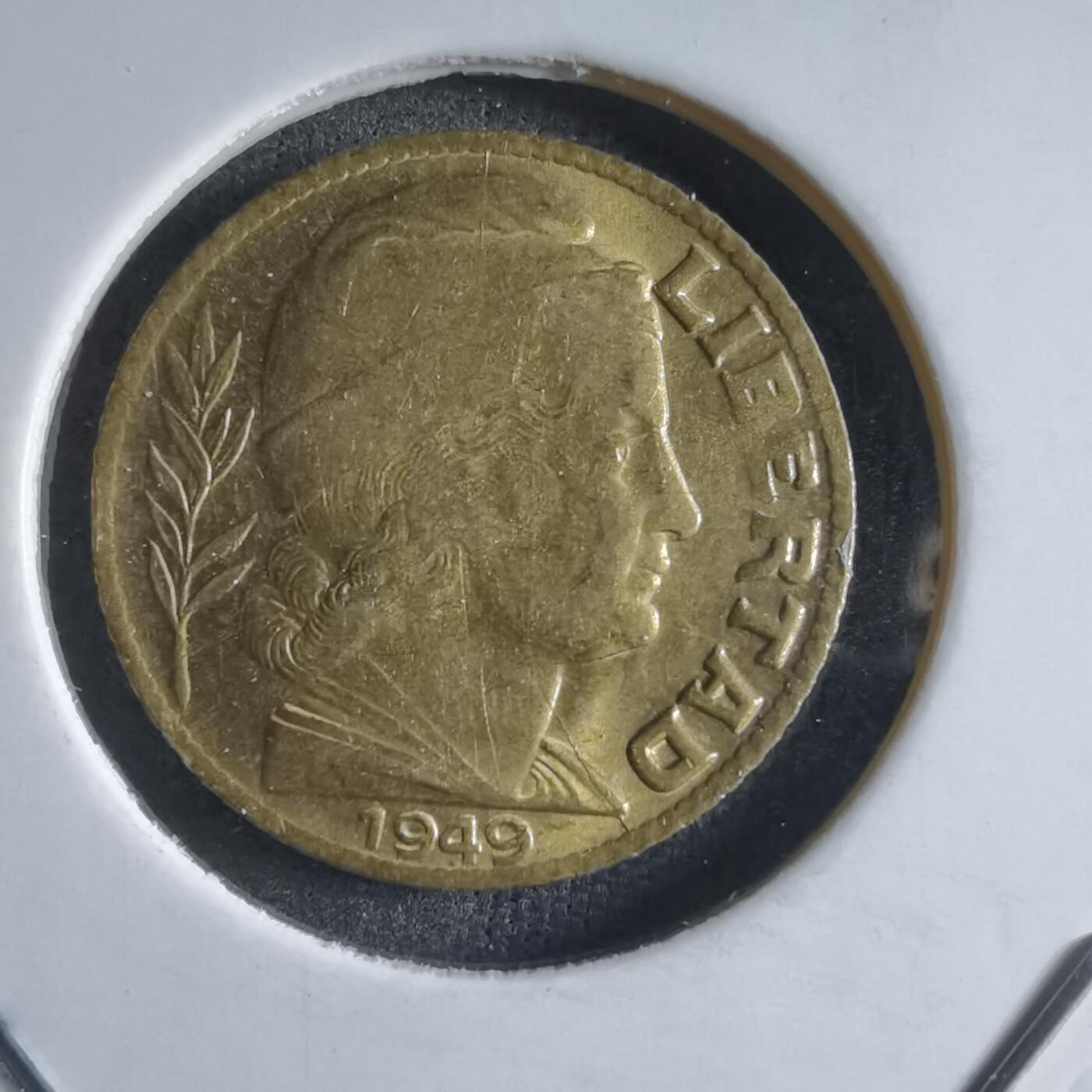 沼泽如烟--第887场 阿根廷1949年五分