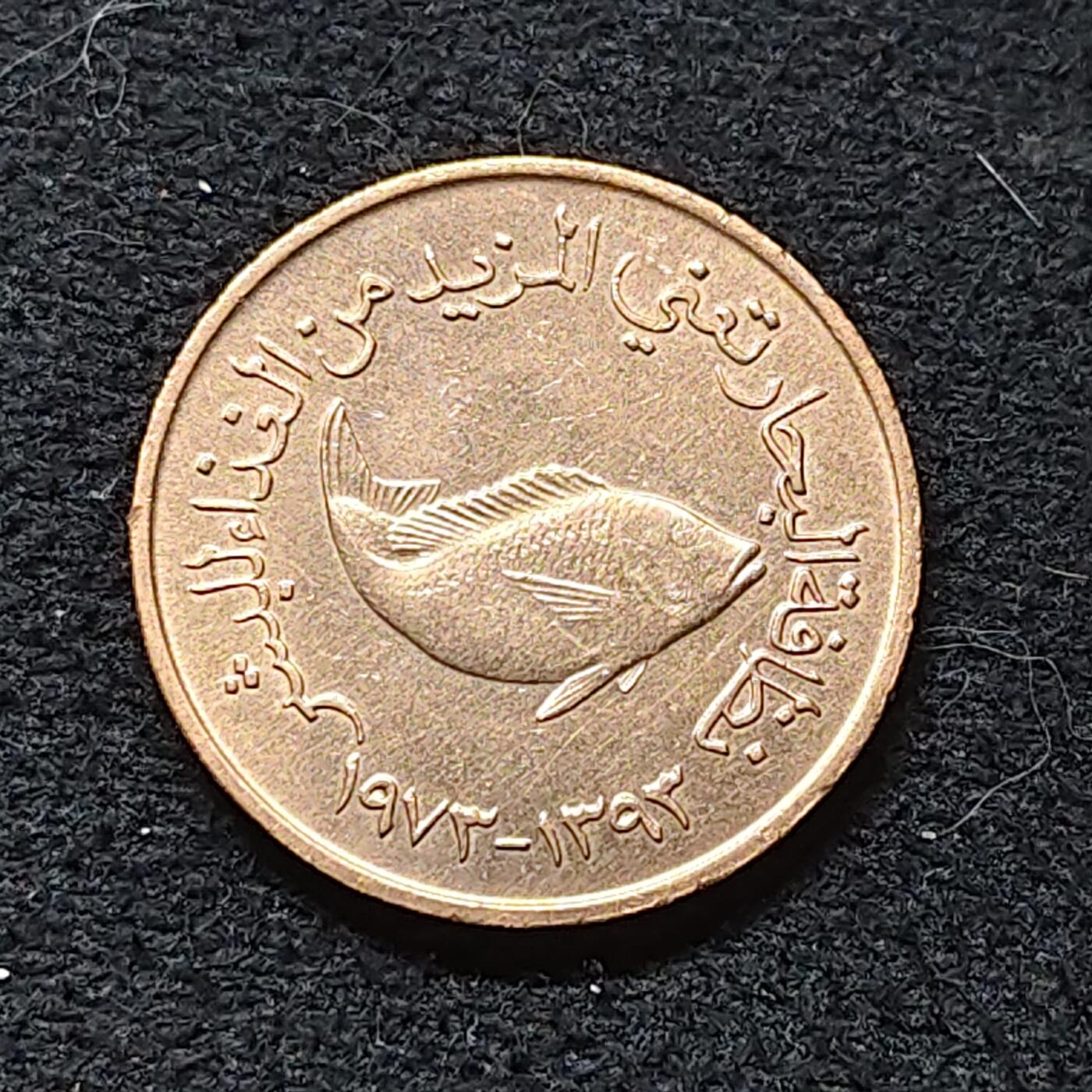 【全场包邮】纯粹捡漏拍472场（免费代拍第9场） 阿联酋1973年好品5菲尔