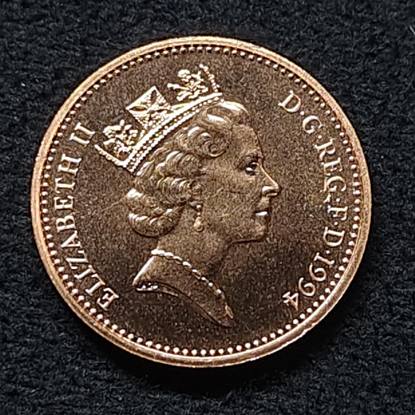 【全场包邮】纯粹捡漏拍472场（免费代拍第9场） 英国1994年1便士