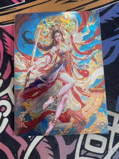 寸草不生拍卖会 第十二期 - 奇点卡牌 九天玄女 光刻