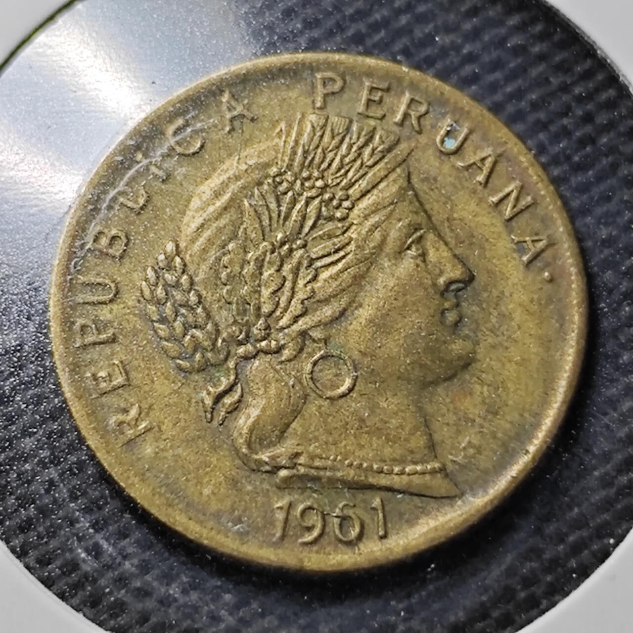 KK钱币收藏小铺  第359场  2月预留时间 周末发货  1961秘鲁10分铜币