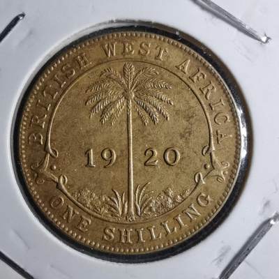 沼泽如烟--第887场 - 英属西非1920年1先令
